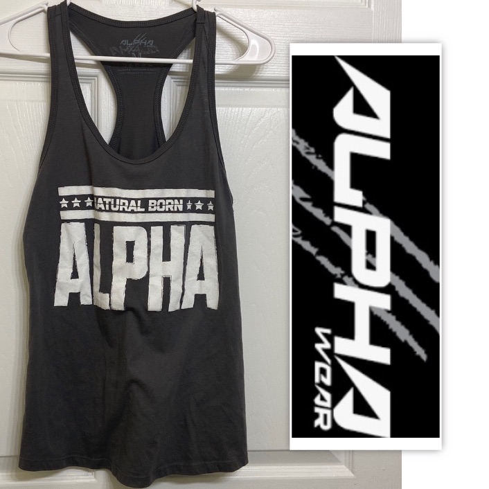 Alpha Wear Natural Born Alpha Tank Top